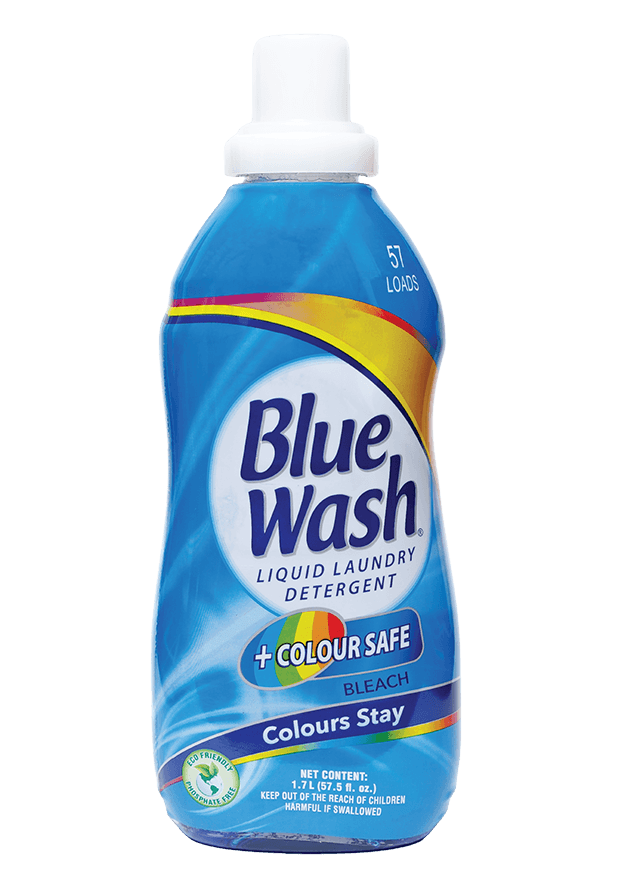 Blue Wash Liquid Detergent W/Bleach 1.8L